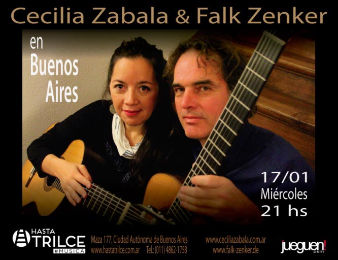 Enero 2018: Cz & Falk Zenker en Buenos Aires